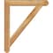Ekena Millwork Traditional Craftsman Rough Sawn Bracket, Western Red Cedar, 4"W x 32"D x 38"H BKT04X32X38TRA04RWR - alternate 3